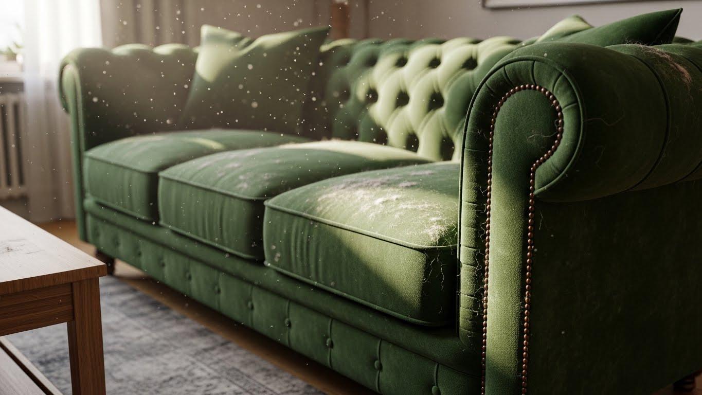 טיפול בקרדית האבק בספה - חיטוי וניקוי קינג קלין