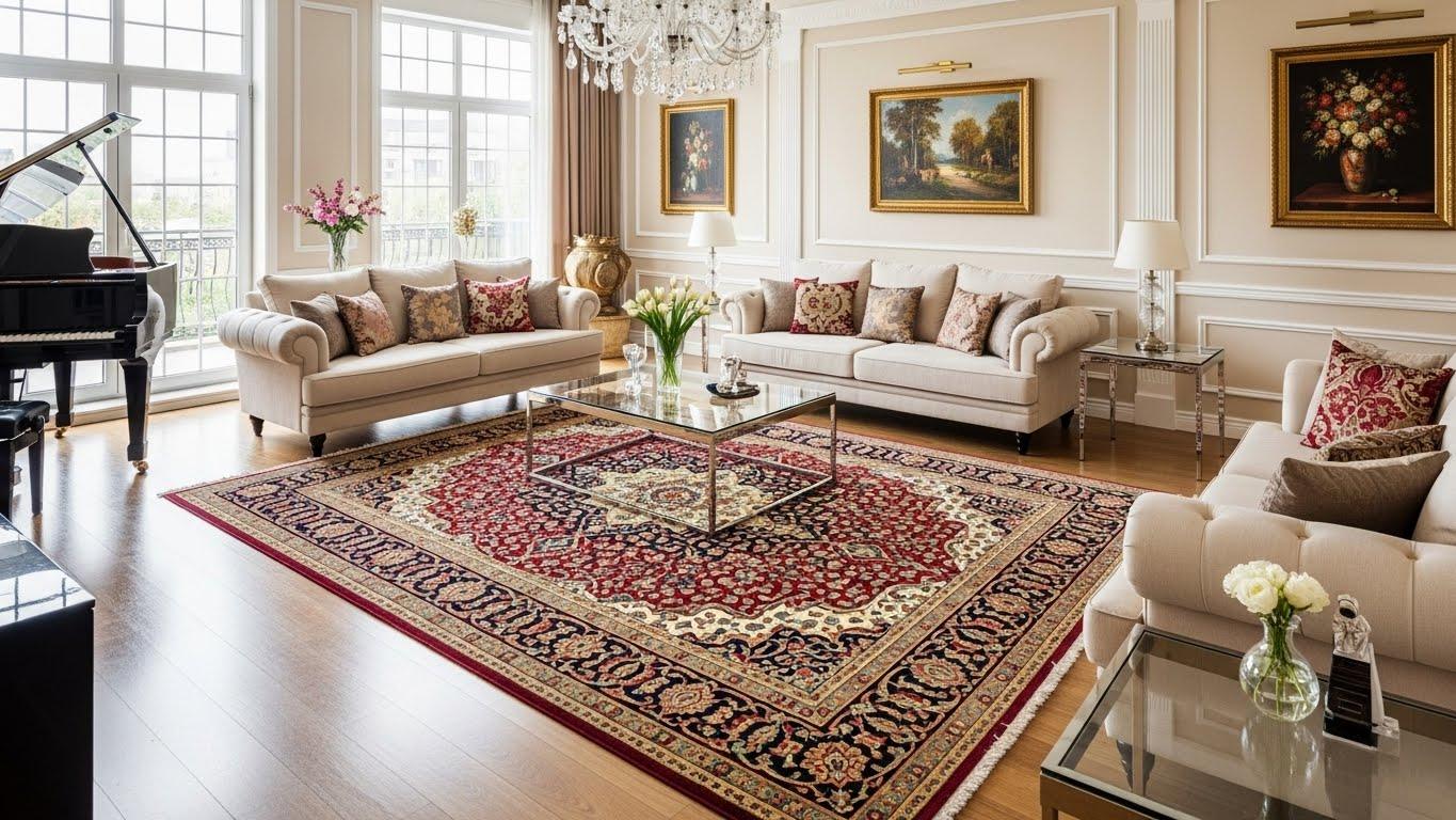 ניקוי שטיח פרסי עבודת יד בצורה מקצועית