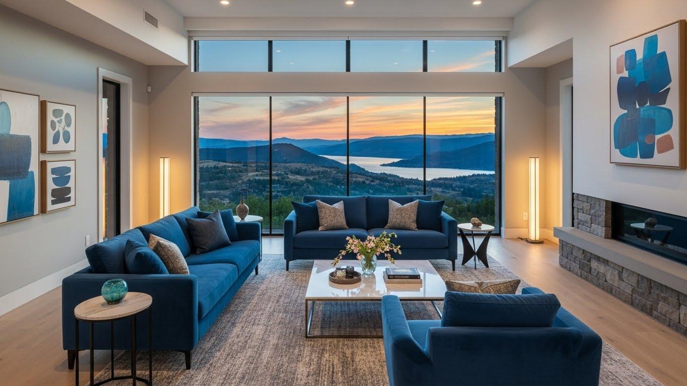 ספה מבד משי לאחר ניקוי קינג קלין