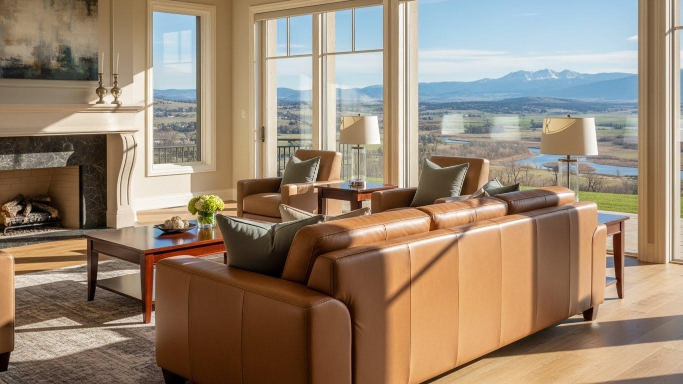 ספות עור נקיות ומבריקות אחרי טיפול